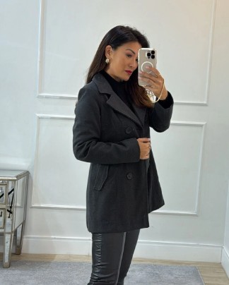 Looks femininos de inverno com um casaco de lã feminino