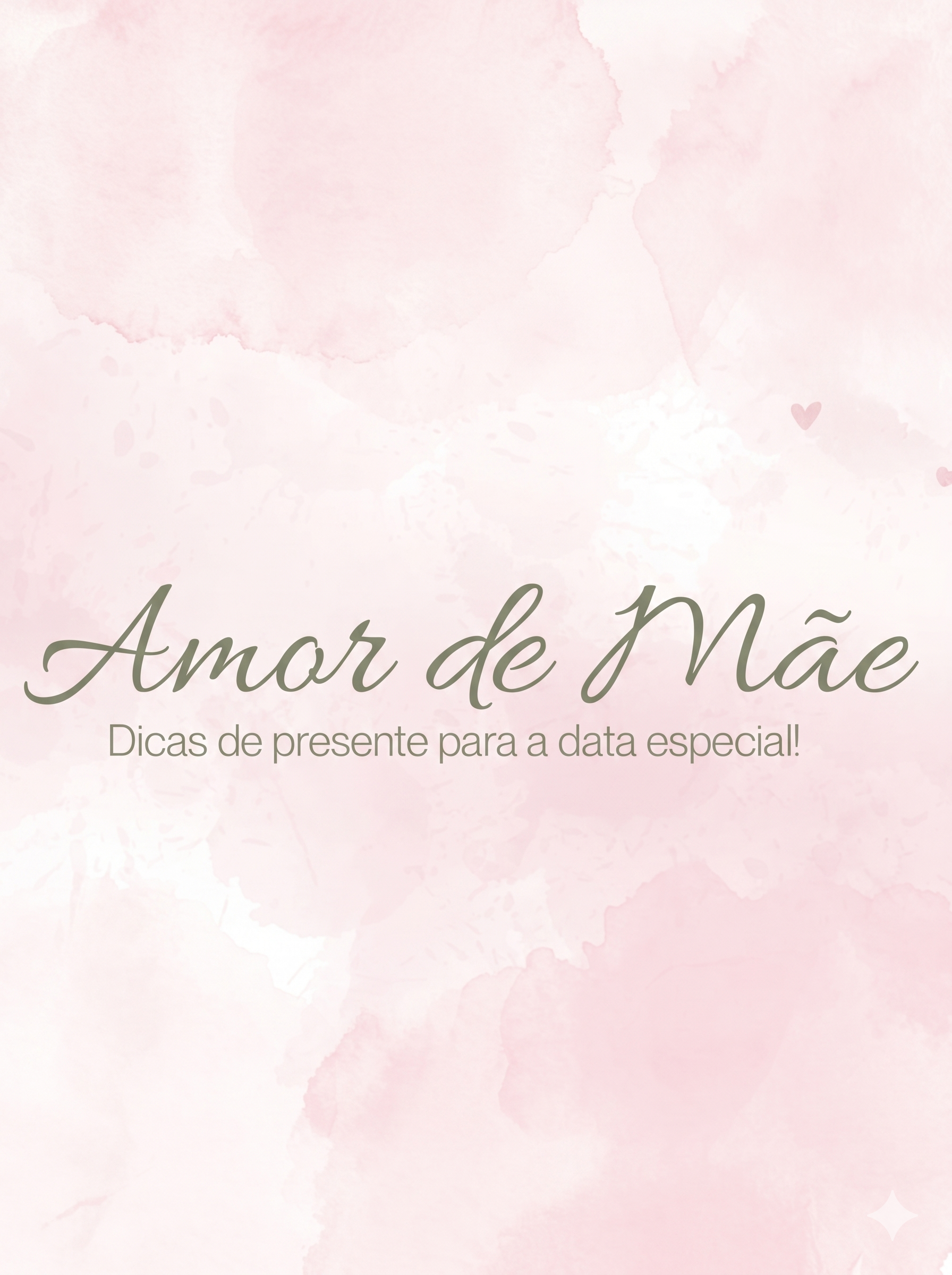Dia das mães 2026: O que dar de presente para sua mãe